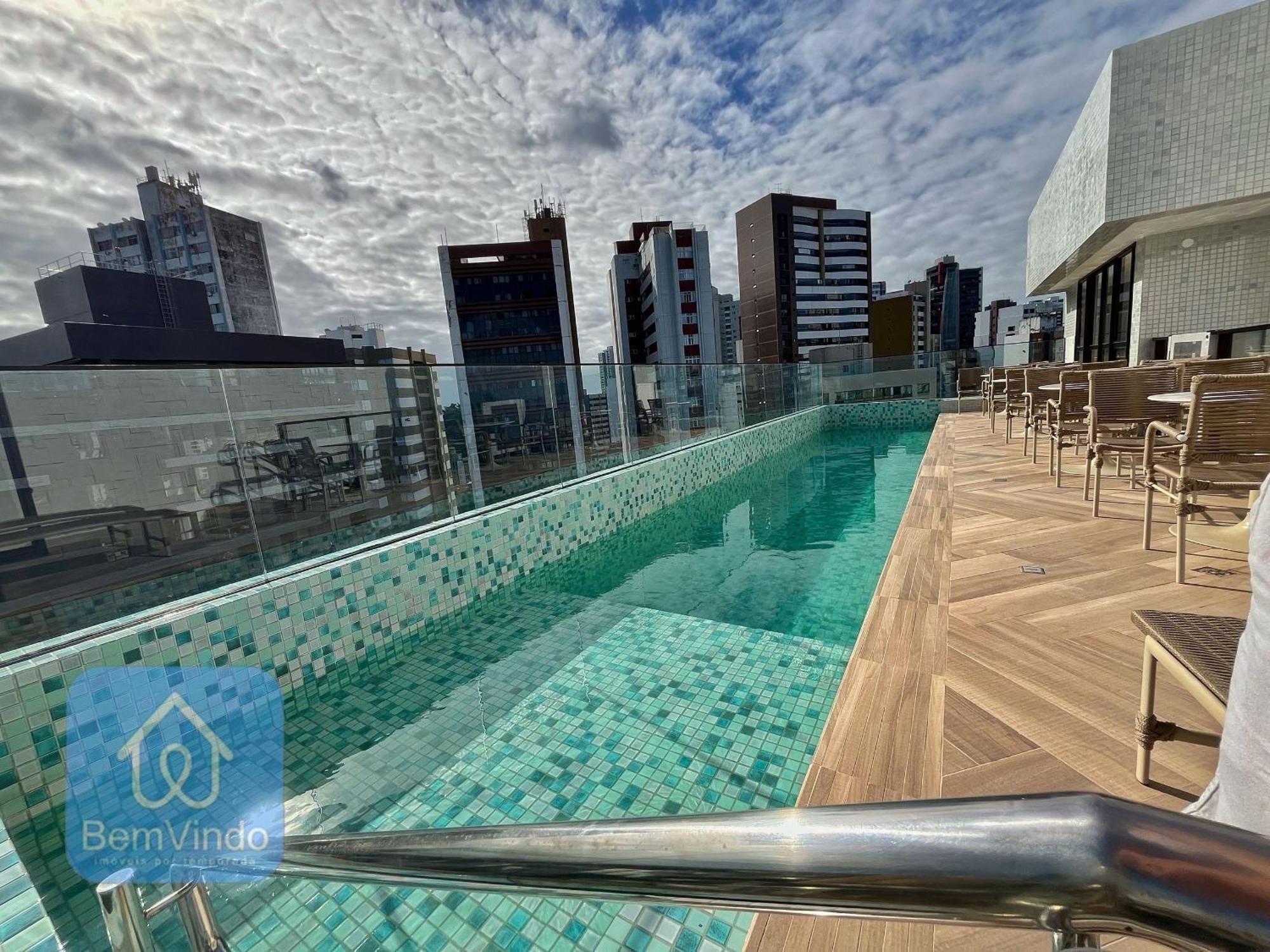 Apartamento Completo E Confortavel Com Varanda Na Barra